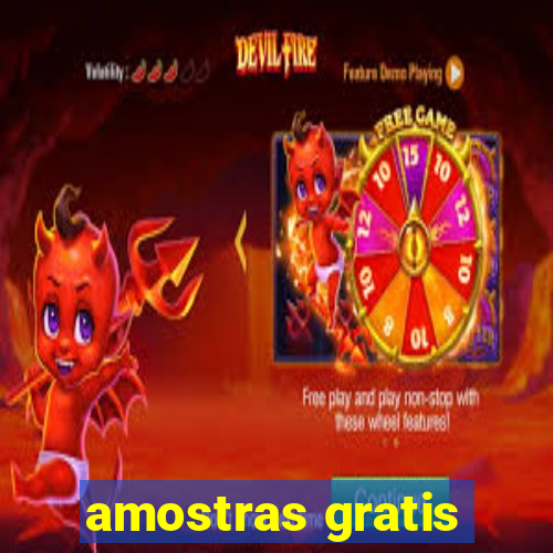 amostras gratis